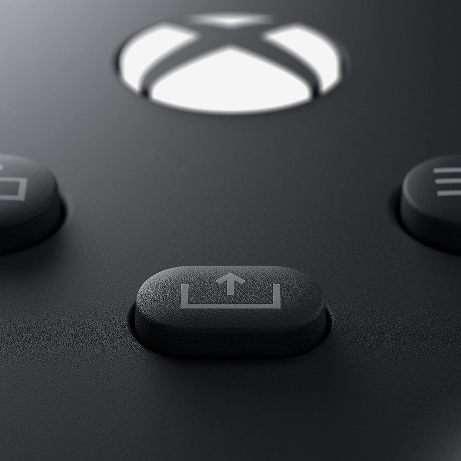 Controle XBOX Carbon BLACK QAT-00007 Microsoft